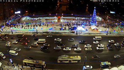 Рождение ледового городка за 2 минуты