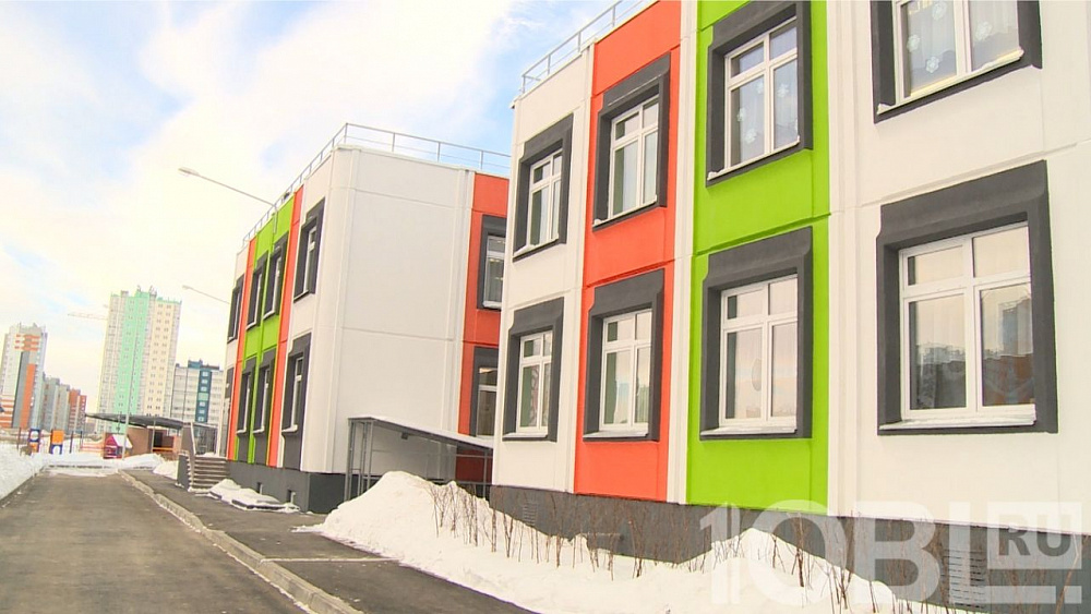 Первый утренник прошел в новом детском саду в Парковом