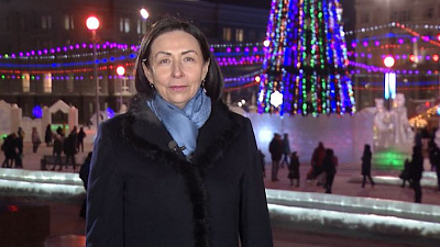 Новогоднее поздравление Натальи Котовой, главы города Челябинска 