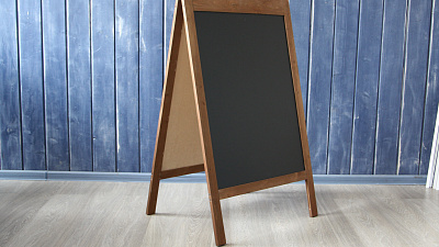 Рекламный штендер: что это и почему он всё еще является эффективным способом рекламы?