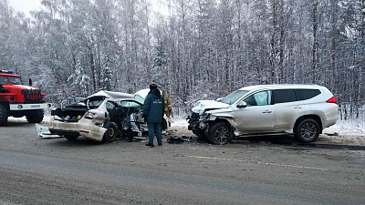 В Челябинской области зафиксировано рекордное число дорожных аварий в новогодние праздники