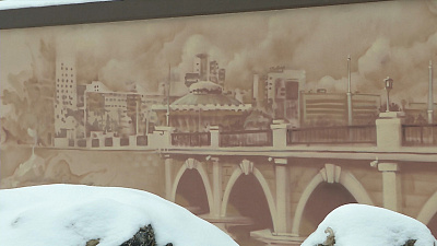 Новое красивое граффити появилось в Челябинске