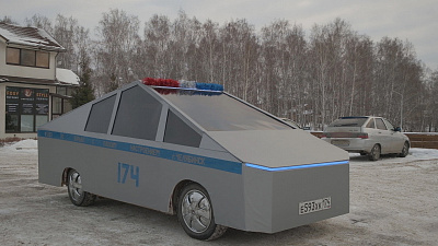 Илон Маск отдыхает: челябинский «Кибертрак» за 11 тысяч рублей