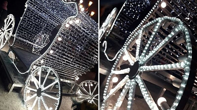 Глава Челябинска попросила горожан не красть лампочки из новогодних фигур