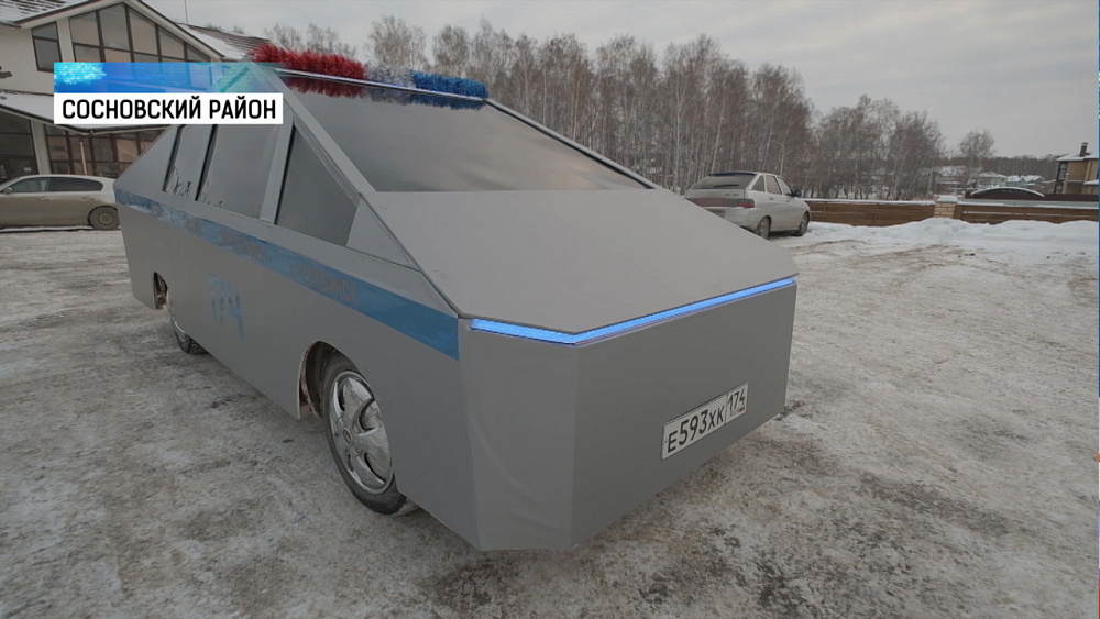 Южноуралец собрал бюджетный тесла-автомобиль