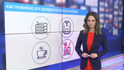 Как правильно для здоровья окунаться в купели?