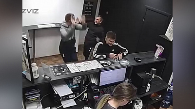 Танцевальный мастер-класс в офисе доставки пиццы