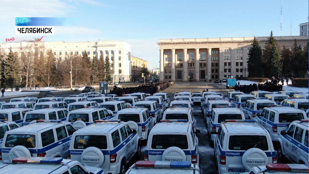 Полицейские Челябинска получили новый автомобили