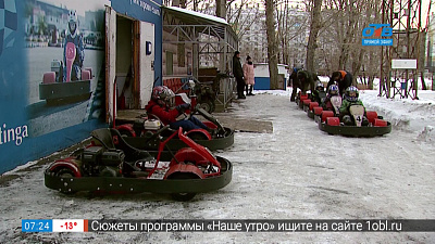 Спорт с пеленок — картинг