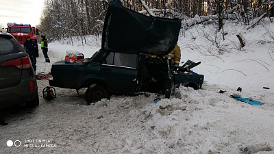 КИА пошёл на таран: два человека погибли на трассе М-5