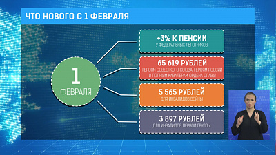 Что нового с 1 февраля