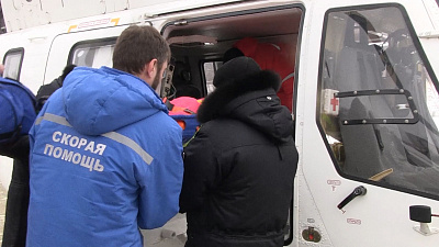 Вертолёт санитарной авиации доставил пациентку из Миасса в Челябинск