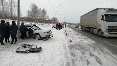 В ДТП на трассе погиб пассажир Ауди