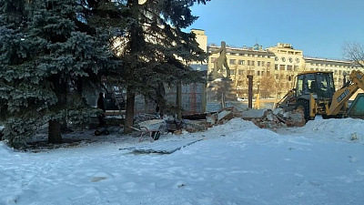 Челябинскую Кировку избавляют от киосков