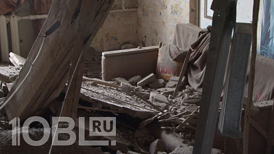 Власти прокомментировали обрушение потолка в жилом доме Златоуста