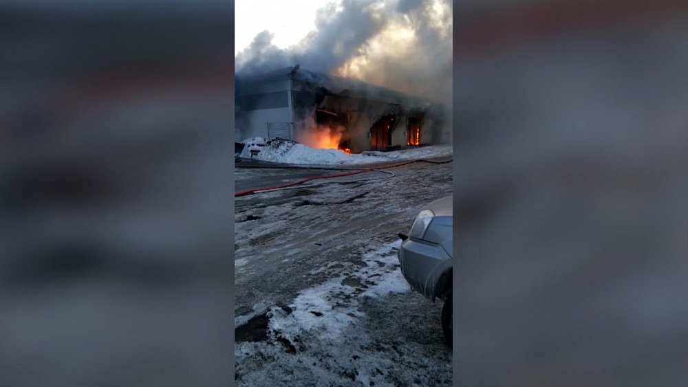 Пожар в детском центре спортивной гимнастики