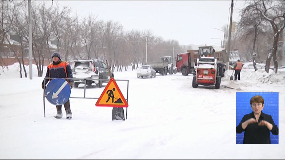 На Южный Урал пришёл снегопад