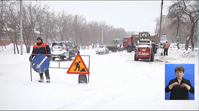 На Южный Урал пришёл снегопад