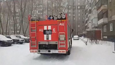 Челябинец пострадал во время пожара в квартире