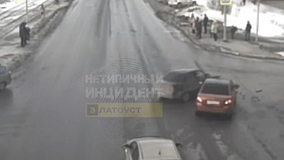 В Златоусте «Десятка» пострадала в ДТП