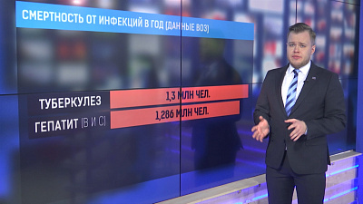 Смертность от инфекций в год