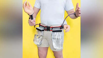 Первый уровень защиты: в сети демонстрируют пояс, который убережет от коронавируса