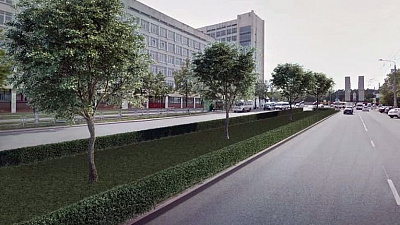 Главный проспект Челябинска засадят яблонями