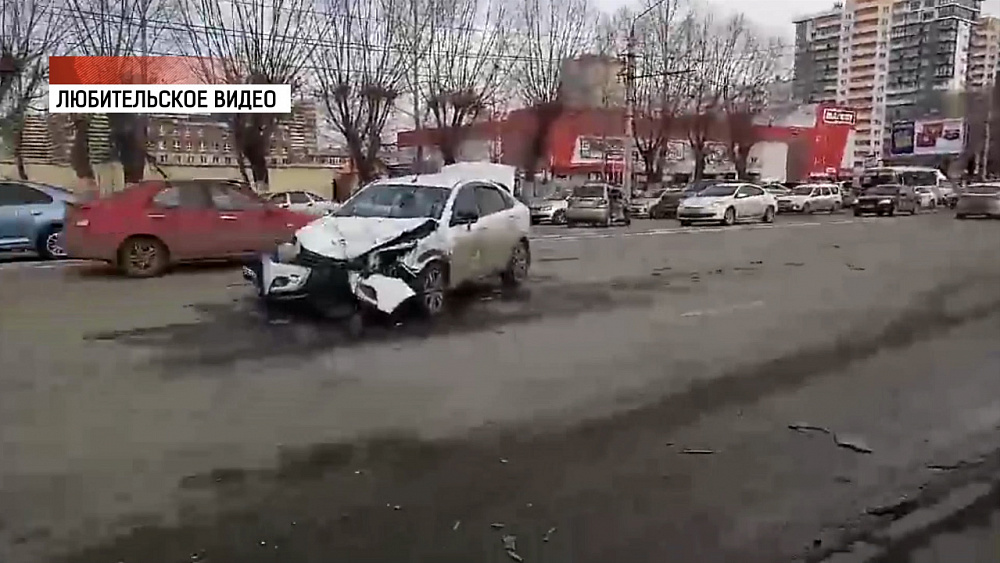 В Ленинском районе Челябинска водитель иномарки сбил пешехода