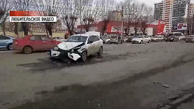 В Ленинском районе Челябинска водитель иномарки сбил пешехода