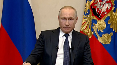 Владимир Путин обратился к россиянам и рассказал о жизни в условиях кризиса