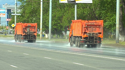Наталья Котова предложила мыть улицы Челябинска дезинфицирующим раствором