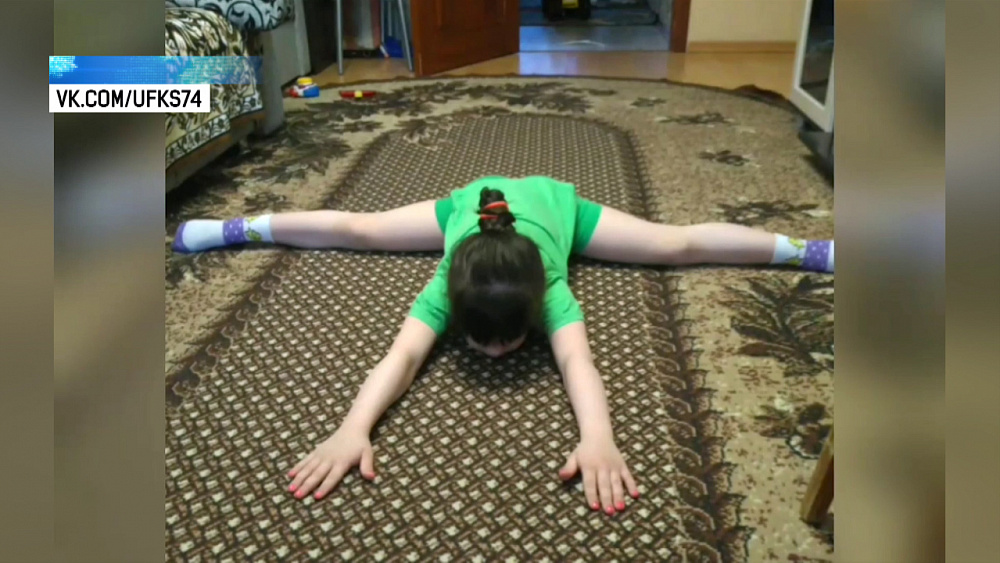 Челябинские спортсмены тренируются дома