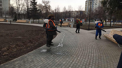 В Челябинске продолжается масштабная уборка