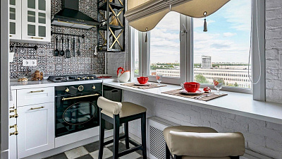 Размеры кухонных шкафов — стандартные габариты, высота и глубина