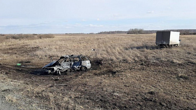 Двое человек погибли на трассе Копейск — Луговой