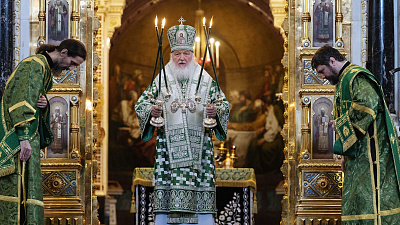 Патриарх Кирилл обратился с посланием к верующим