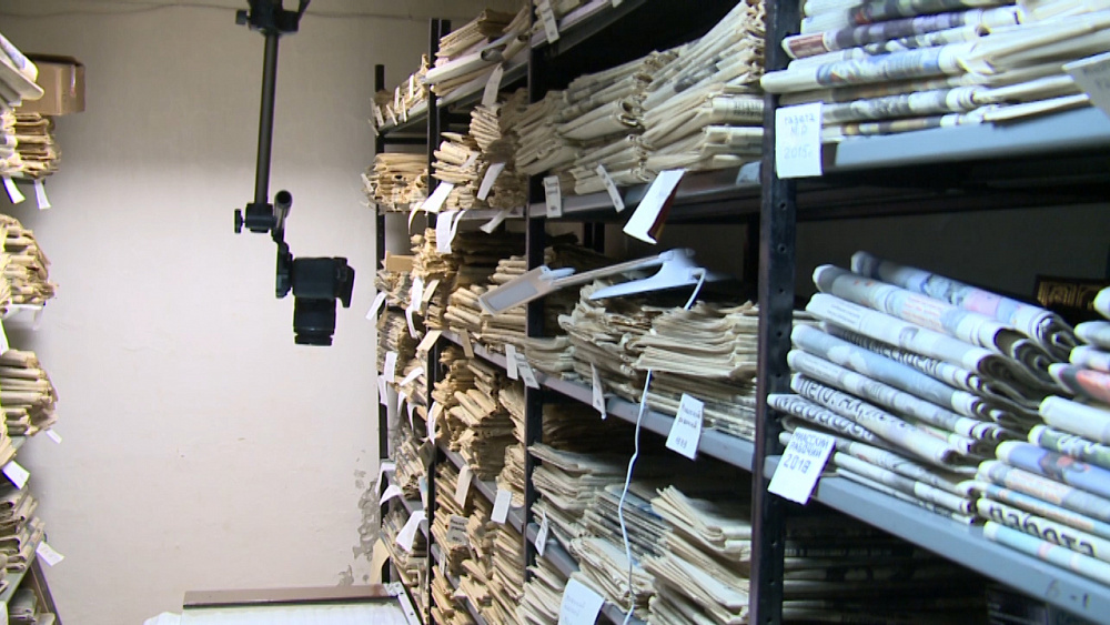 В Миассе цифруют старые газеты