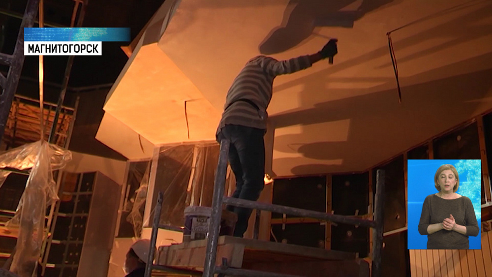 Ремонт театра драмы продолжается