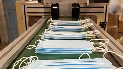 В Челябинской области начнут выпускать медицинские маски