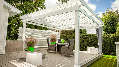 Как правильно выбрать форму и вид перголы