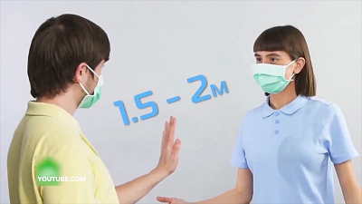 В социальных сетях становится популярным видео о медицинских масках