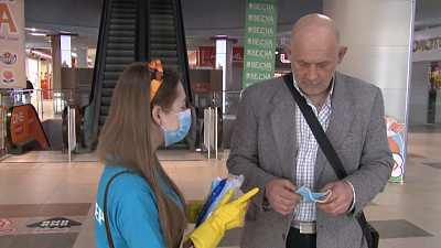 Более 100 тысяч масок бесплатно раздадут в городах Челябинской области