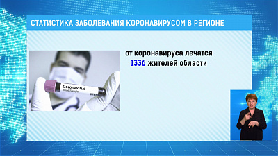 Статистика заболевания коронавирусом в регионе