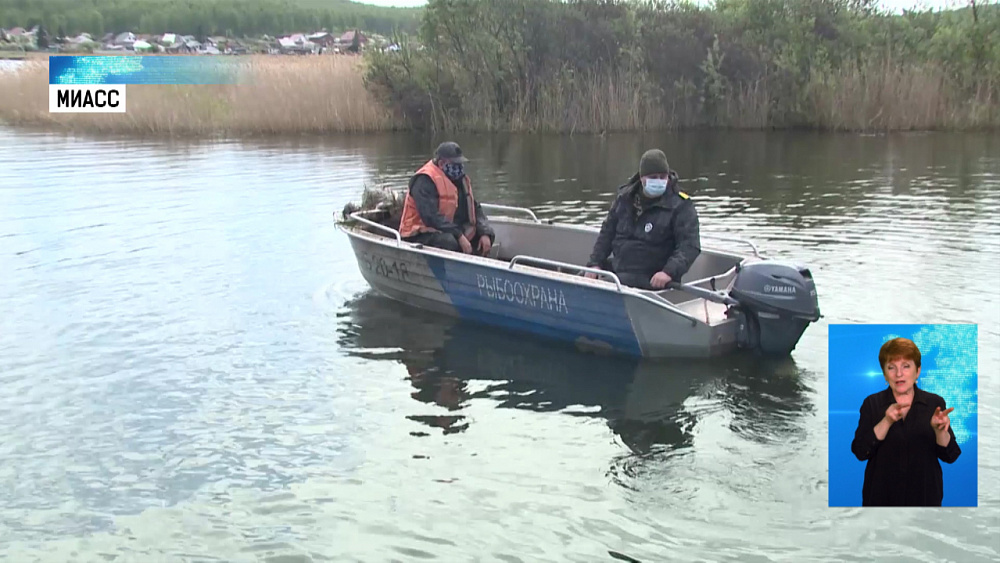 В городском пруду нашли браконьерские сети