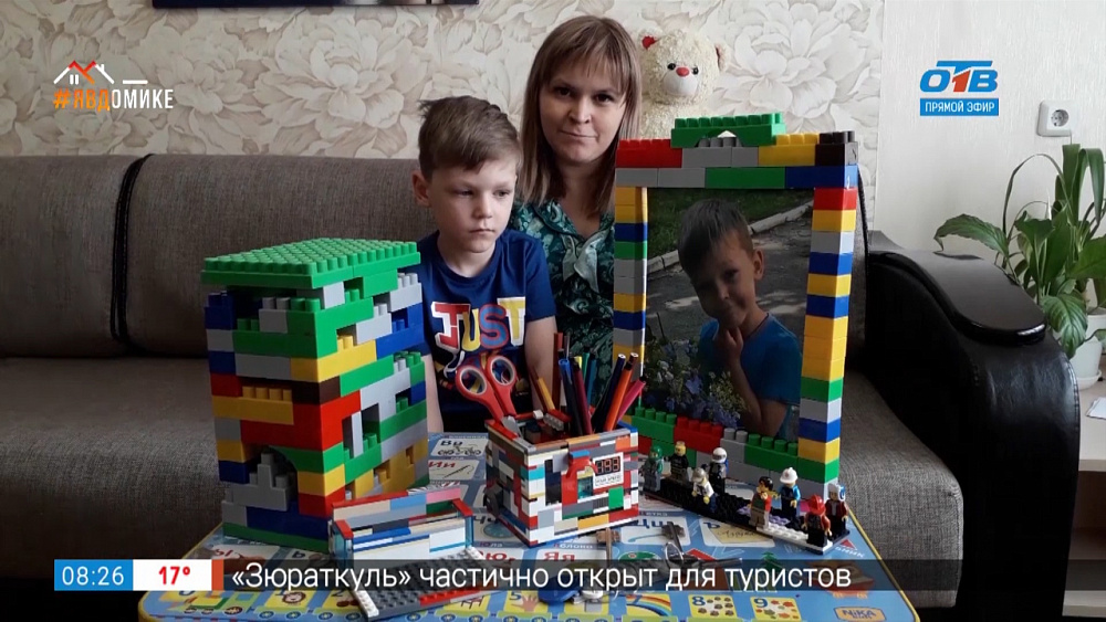 Не один дома — поделки из лего