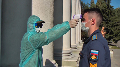 В ЧВВАКУШе показали, как готовятся к возвращению курсантов из отпуска в период пандемии