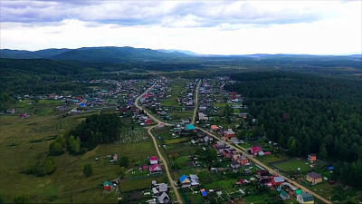 Окрестности города Миасса сняты на видео с квадрокоптера
