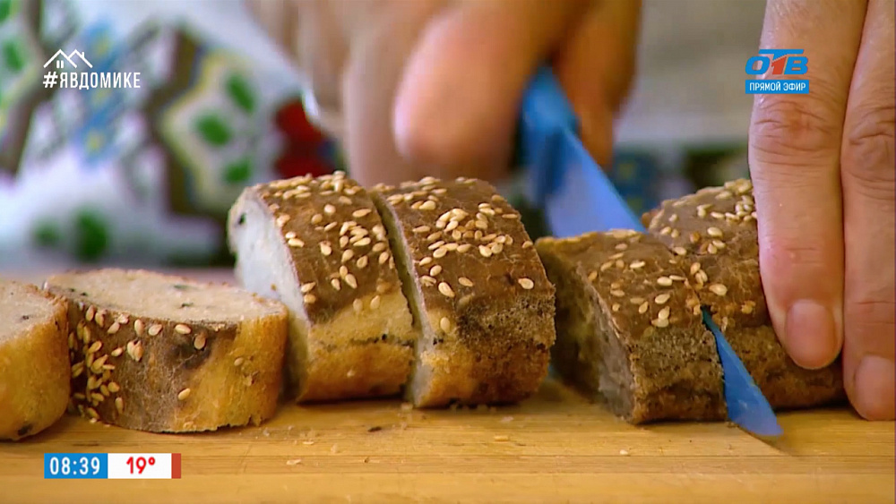 Хлеб со вкусом — мраморный хлеб с черемуховой мукой