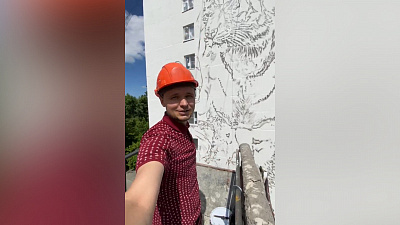 Челябинский художник записал видео с призывом рассказывать о красивых граффити