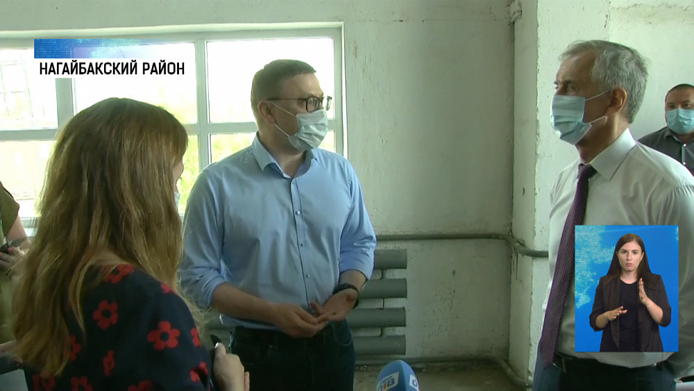 Алексей Текслер работает в Нагайбакском районе